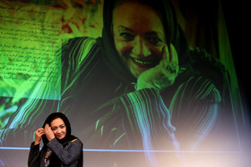 تجلیل نیکی کریمی از شهلا ریاحی